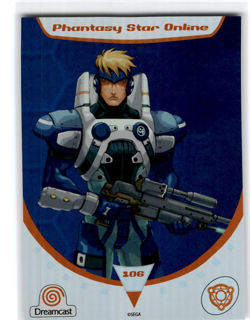 2025 Sega Dreamcast Trading Card Limited Run Games Foil Phantasy Star Online 106 - Image 1
