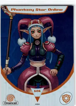 2025 Sega Dreamcast Trading Card Limited Run Games Foil Phantasy Star Online 101 - Image 1
