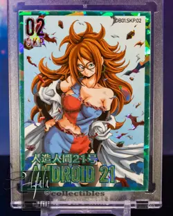 Android 21 2023 Dragon Ball Super Serial Numbered #008/288 Card Foil Waifu 100pt - Image 1