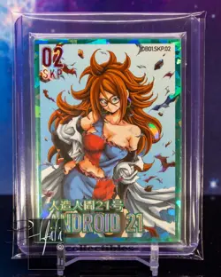 Android 21 2023 Dragon Ball Super Serial Numbered #008/288 Card Foil Waifu 100pt - Image 4
