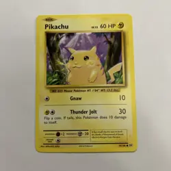 Fat Pikachu Card 2016 35/108 LV. 12 60HP - Image 2
