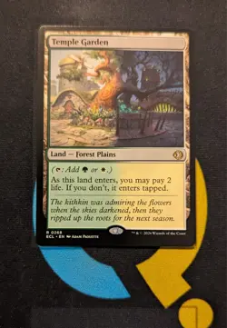Temple Garden Rare ECL 268 Lorwyn Eclipsed MTG - Image 1