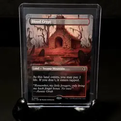 Blood Crypt Lorwyn Eclipsed Borderless - MTG NM - Image 1