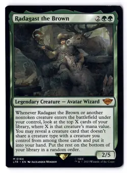 Radagast The Brown NM* The Lord Of The Rings ENGLISH 0184 mtg -UnltdCards - Image 1