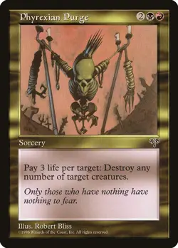 Phyrexian Purge [Mirage] Magic MTG - Image 1