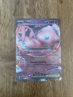 Pokemon TCG Mew EX 151/165 Scarlet & Violet 151 Lightly Played Condition - Image 1