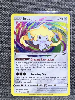 Pokemon TCG Jirachi Vivid Voltage 119/185 Amazing Rare Card - Image 2