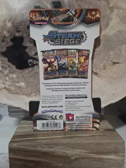 Pokemon XY Steam Siege Sleeved Booster Pack Factory Sealed - Image 2