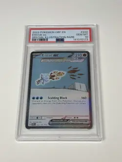 Eiscue Ex Special Illustration Rare Pokemon Obf Obsidian Flames 222/197 PSA 10 - Image 1
