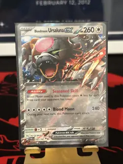 Pokemon Bloodmoon Ursaluna ex SV06: Twilight Masquerade #141/167 - Image 1