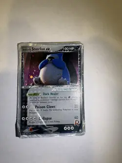 Pokemon Rocket's Snorlax ex 104/109 EX Team Rocket Returns Holo Rare Pokemon-ex - Image 2