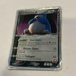 Pokemon Rocket's Snorlax ex 104/109 EX Team Rocket Returns Holo Rare Pokemon-ex - Image 4