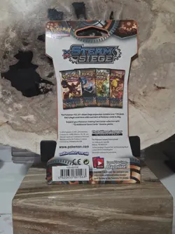 Pokemon XY Steam Siege Sleeved Booster Pack Factory Sealed - Image 2