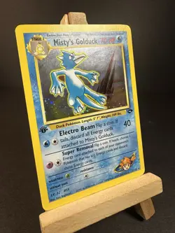 Misty's Golduck 12/132 Holo Gym Challenge - 1st Edition Pokemon WOTC Pokemon - Image 3