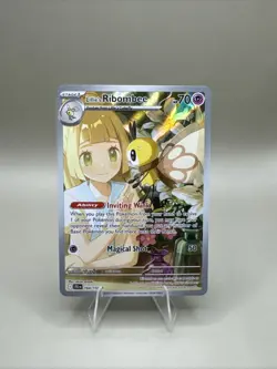 Lillie’s Ribombee 164/159 Illustration Rare - Journey Together Pokemon TCG - NM - Image 1