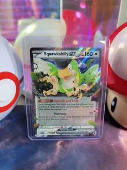 Squawkabilly Ex 75/91 Pokemon TCG S&V Paldean Fates Double Rare Holo NM - Image 1