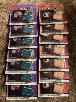 Pokemon TCG Ascended Heroes Tech Sticker Collection Lot Of 14 - Image 1