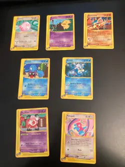 Lot of *7* 2002 Pokemon/Aquapolis: #69,74a,82,84,85,95b,103b **NM BEAUTIES** - Image 1