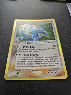 Pokemon EX Holon Phantoms Armaldo Holo Rare Delta Species 1/110 NEAR MINT - Image 3