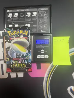 22.87g VERY HEAVY Paldean Fates Pokemon Sealed Booster Pack New SIR/HRU - Image 1