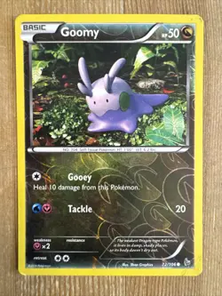 Goomy 72/106 XY Flashfire REVERSE HOLO Pokemon TCG DMG - Image 1