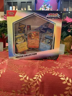 Pokemon Scarlet & Violet Prismatic Evolutions Poster Collection Factory Sealed - Image 1