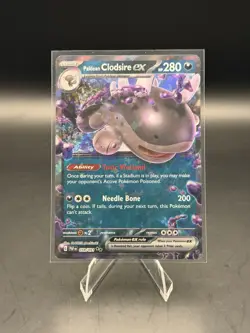 Paldean Clodsire Ex 59/91 Pokemon TCG S&V Paldean Fates Double Rare Holo NM - Image 1