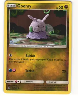 Goomy Reverse Holo Pokemon TCG Guardians Rising 94/145 LP - Image 1