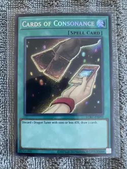 Yugioh Cards of Consonance LCKC-EN092 Secret Rare NM - Image 1