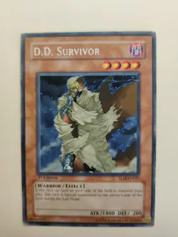 D.D. Survivor TLM-EN023 Rare 1st Ed YuGiOh MP - Image 1