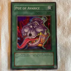 Yugioh! 1x Pot of Avarice - EEN-EN037 - Super Rare - Unlimited Edition - Image 1