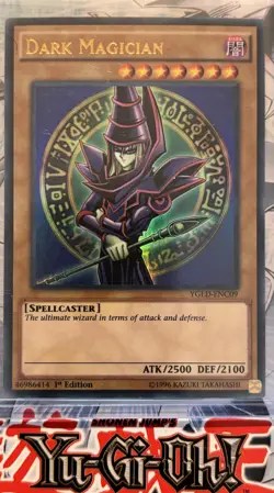 Dark Magician | YGLD-ENC09 | 1st Edition | Ultra Rare | NM | Buy 1 Get 1 Free - Image 1