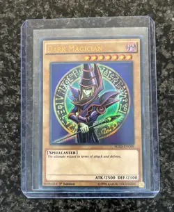 Dark Magician | YGLD-ENC09 | 1st Edition | Ultra Rare | NM | Buy 1 Get 1 Free - Image 2