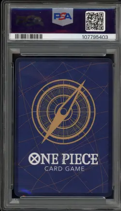 One Piece CCG Shanks Serialized 0748/1600 Top Prize Japanese OP01-120 PSA 10 - Image 2