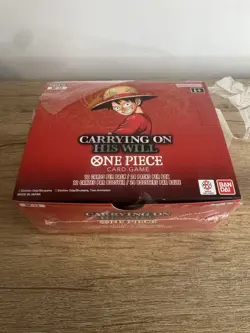 One Piece Card Game - Carrying On His Will unsealed Box 24 packs + 3rd Ann Pack - Image 3