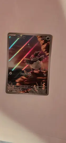 Pokemon Vullaby TCG 144/086 SV11W White Flare Illustration Rare Holo Card - Image 1