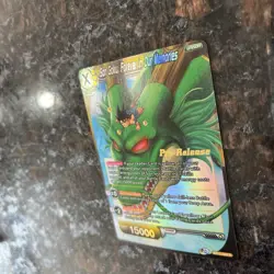 Son Goku Forever in Our Memories PRERELEASE Foil Dragon Ball Super Card Game NM - Image 5