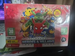 New PIKACHU Cosplay 2 HEROES & VILLAINS Cards Box 30 Packs US SELLER - Image 1