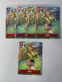 One Piece - Starter Deck EX: Gear 5 - ST21-009 - Nami - Alt Art (1 Card) - Image 1
