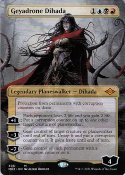 MTG Geyadrone Dihada (Borderless) (305) | NM | Modern Horizons 2 {MH2} - Image 1