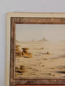 Magic the Gathering Badlands Revised Edition Dual Land Reserved MP-HP - Image 2
