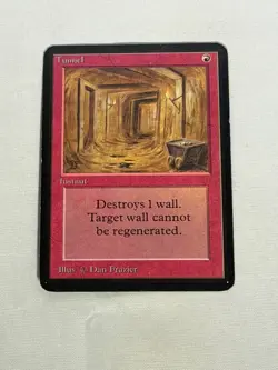 MTG Tunnel Alpha Magic the Gathering - Image 1