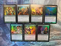 Foil Lorwyn Elves- Imperious Perfect Elvish Harbinger Lys Alana Huntmaster EX/NM - Image 1