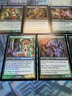 Foil Lorwyn Elves- Imperious Perfect Elvish Harbinger Lys Alana Huntmaster EX/NM - Image 4
