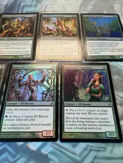 Foil Lorwyn Elves- Imperious Perfect Elvish Harbinger Lys Alana Huntmaster EX/NM - Image 5