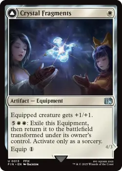 Crystal Fragments // Summon: Alexander [FINAL FANTASY] Magic MTG - Image 1