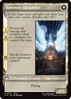 Crystal Fragments // Summon: Alexander [FINAL FANTASY] Magic MTG - Image 2