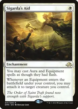 Sigarda's Aid [Eldritch Moon] Magic MTG - Image 1