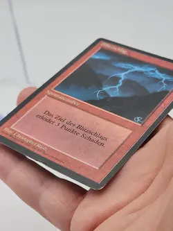 Lightning Bolt FBB GERMAN REVISED MTG Magic Old School *CCGHouse* RA - Image 3