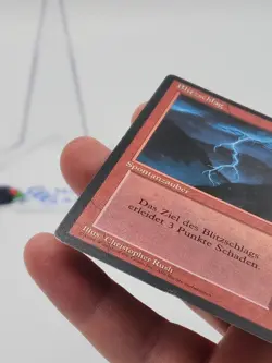 Lightning Bolt FBB GERMAN REVISED MTG Magic Old School *CCGHouse* RA - Image 4